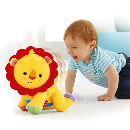 ตุ๊กตาชวนคลาน Fisher Price Touch 'N Crawl Lion