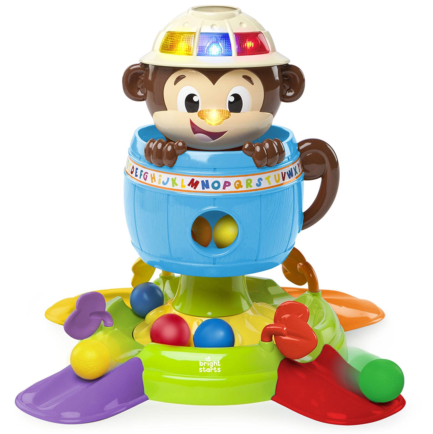 ลิงน้อยหยอดบอลสุดหรรษา Bright Starts Hide 'n Spin Monkey