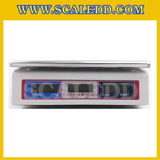 เครื่องชั่งน้ำหนักและคำนวณราคา SUNFORD ACS-30-JC21ET พิกัด 30 กิโลกรัม ค่าละเอียด 10 กรัม หน้าจอ 2 ภาษา (อังกฤษ/ภาษาไทย) (รหัสตัวแทนจำหน่าย B198)