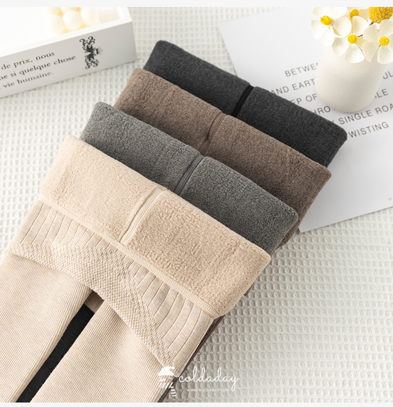 เลกกิ้งกันหนาวบุขนกันหนาวเด็ก รุ่นเหยียบส้น มี 4 สี