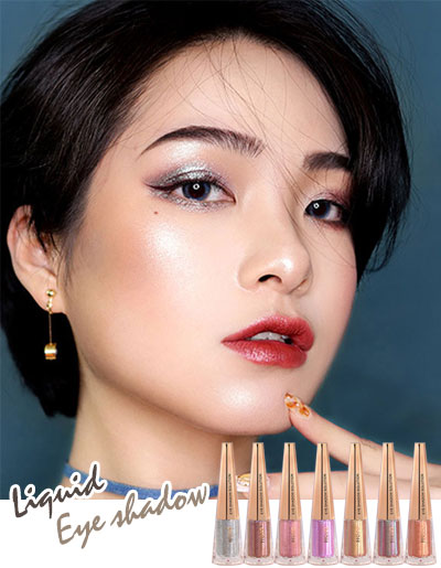Hojo Diamond Glint Liquid eye shadowสีสวย มี 7แบบ รหัสE007