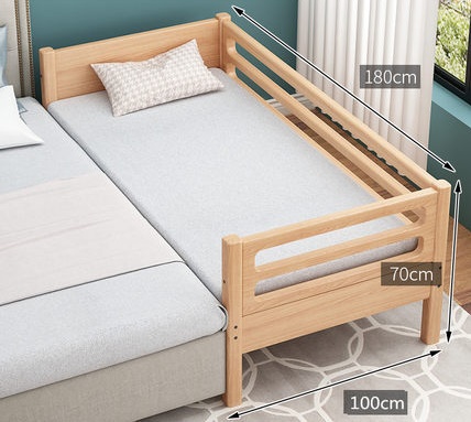 เตียงนอนไม้ เตียงเสริมสำหรับเด็กTP21022(WDK22)