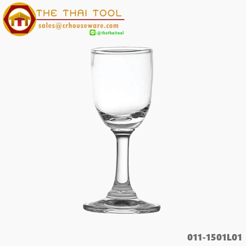 Classic Liqueur ,แก้วลิเคียว ความจุ 1 ออนซ์ 011- 1501L01 (บรรจุกล่องเล็ก กล่องละ 6 ใบ)