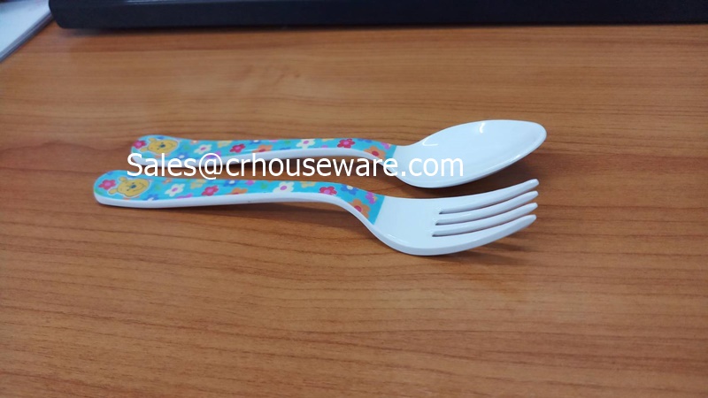 ช้อนส้อมเล็ก ลายPooh Birds PB-2359,Small utensils