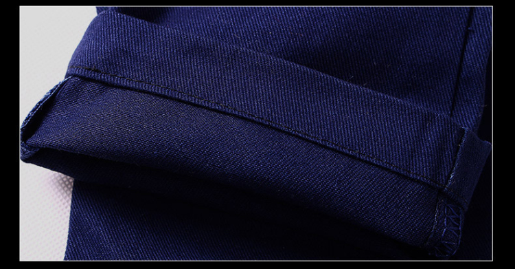 พร้อมส่ง กางเกงขายาว สีแดง กางเกงผ้า ปักลาย ด้านหลัง กางเกงเด็กสีแดง