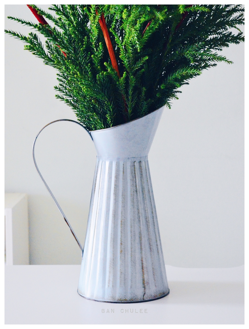 "GARDEN" Tin Vase
