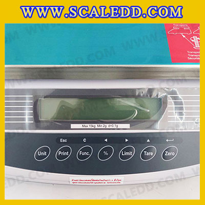 เครื่องชั่งน้ำหนักดิจิตอล พิกัดน้ำหนัก 15กิโลกรัม ยี่ห้อ TSCALE รุ่น QHW ความละเอียด0.1g (เครื่องชั่งผ่านตรวจรับรองจากสำนักชั่งตวงวัด)