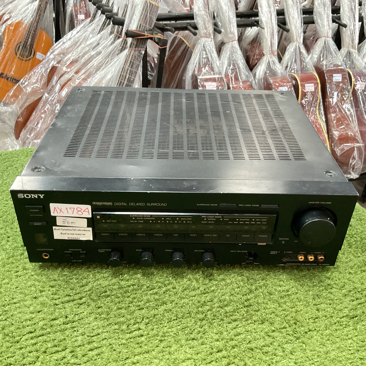 เครื่องขยายเสียง SONY : TA-AV550 สินค้าไม่พร้อมใช้งาน (ต้องซ่อม)