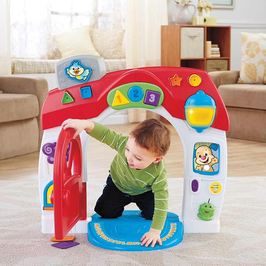 ประตูบ้านรุ่นใหม่ล่าสุด Fisher-Price Laugh & Learn Smart Stages Home