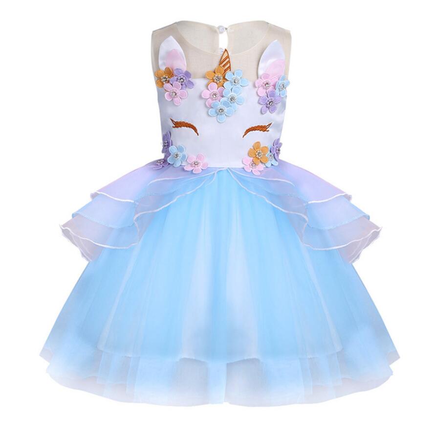 ชุดเด็ก : ชุดออกงาน ยูนิคอน ระบาย