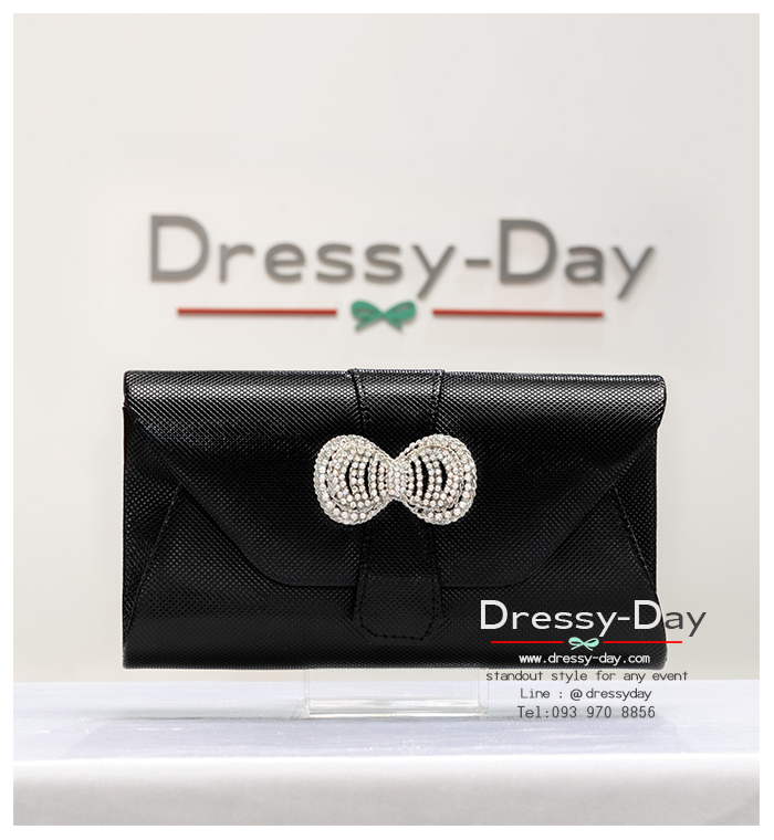 กระเป๋าออกงาน TE096: กระเป๋าออกงาน คลัช ถือไปงานแต่งกลางคืน กลางวัน สวย หรู ไฮโซ แบบดารา