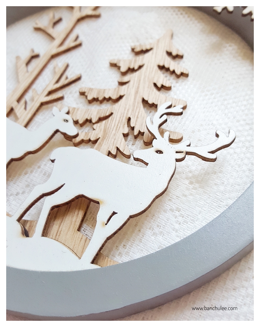 Christmas Wall Hanging Decor ที่แขวนผนัง ประตู สำหรับแต่งบ้าน