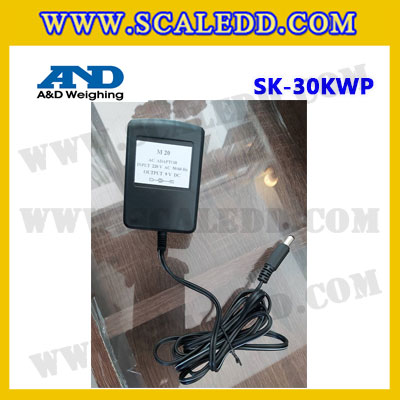 เครื่องชั่งน้ำหนักดิจิตอล30kg เครื่องชั่งกันน้ำ30kg เครื่องชั่งดิจิตอล30kg ตาชั่งกันน้ำ30กิโลกรัม พิกัดน้ำหนัก 30kg ความละเอียด 20g ยี่ห้อ AND รุ่น SK-WP (เครื่องชั่งผ่านตรวจรับรองจากสำนักชั่งตวงวัด)