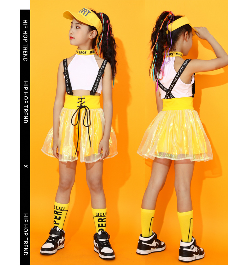 ชุดหรีดเดอร์ ชุดเชียร์ ชุดเต้น ชุดแดนซ์ สไตล์เอี๊ยม กระโปรงผ้าแก้ว