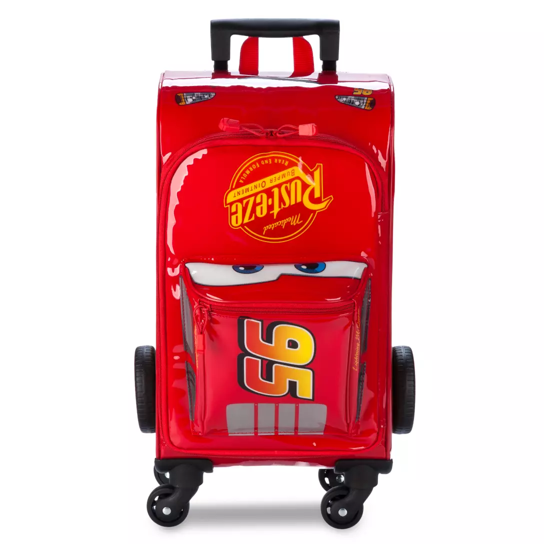 กระเป๋าลากนำเข้าจาก Disney Store 🇺🇸 Lightning McQueen Rolling Luggage – Cars 3