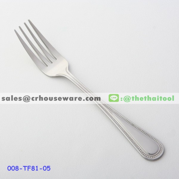 ส้อมคาวสแตนเลส 81 ลายอันดามัน DINNER FORK 008-TF81-05