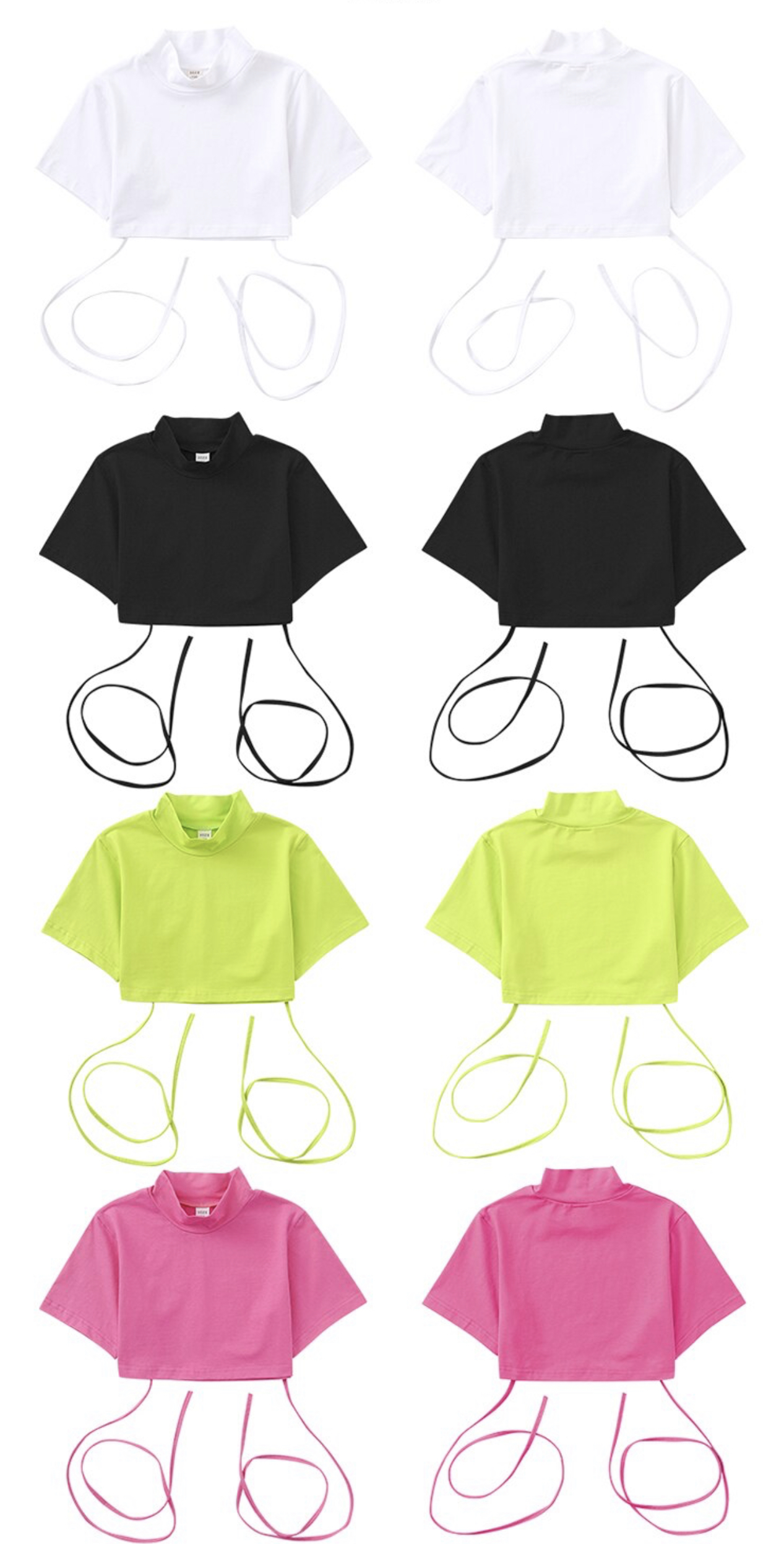 ชุดเต้น ชุดแดนซ์ เสื้อแขนสั้น+กระโปรงสั้นสีขาว