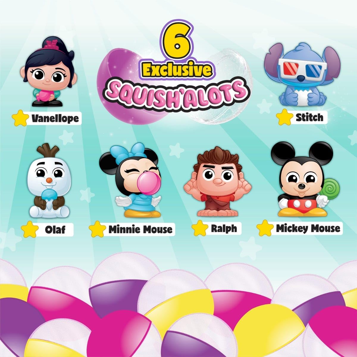 เครื่องหยอดเหรียญ Disney Doorables Squish’alots Squish Machine