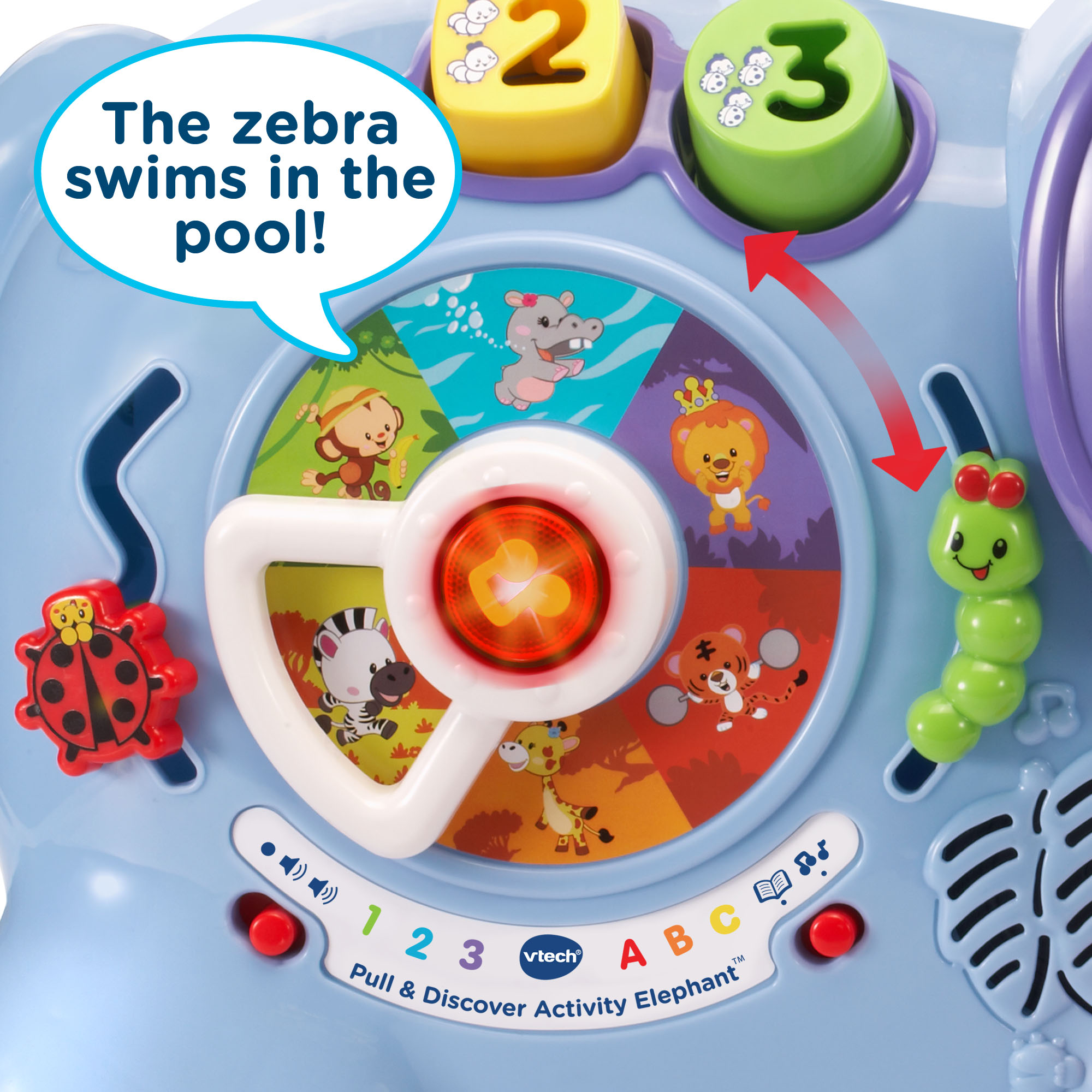 ช้างน้อย VTech Pull & Discover Activity Elephant