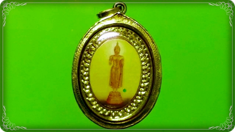 ล็อกเก็ต รัชกาลที่ 9 เลี่ยมทองk