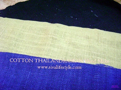 100% cotton fabric "Hemp" (ผ้าฮัม)