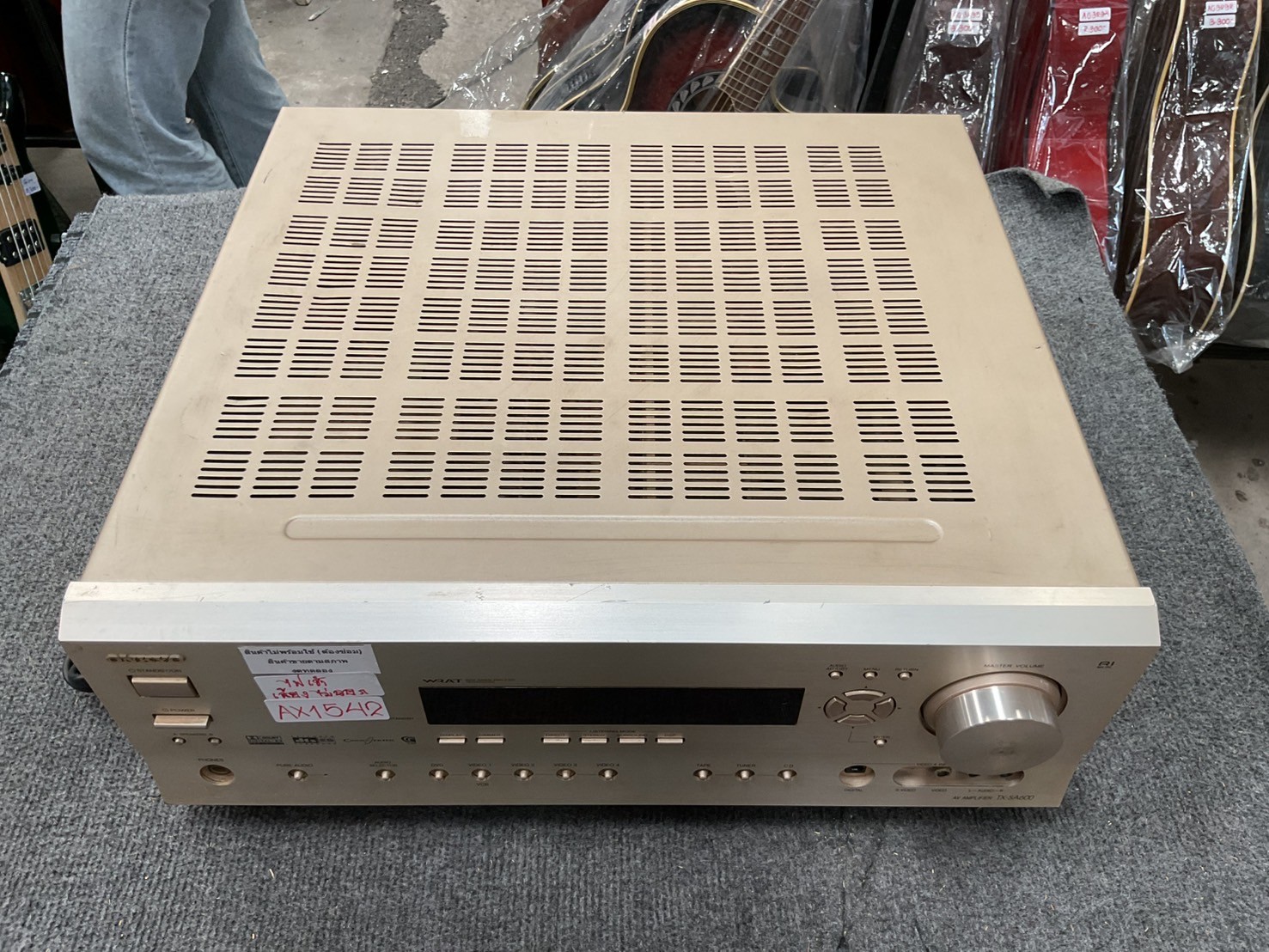 ONKYO - CROSSxxxCROSS ONKYO TX-SA600 ONKYO - CROSSxxxCROSS ONKYO TX-SA600 ONKYO AV AMPLIFIER TX