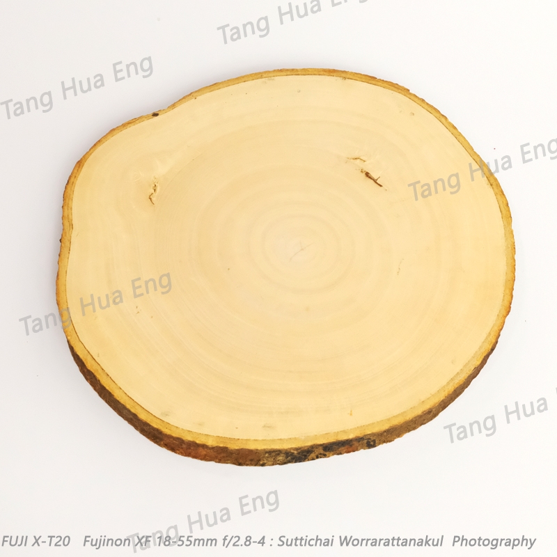 เขียงไม้มะม่วง ขนาด 13 นิ้ว ติดเปลือก