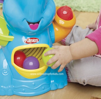 ช้างเป่าบอล Playskool Poppin' Park Elefun Busy Ball Popper