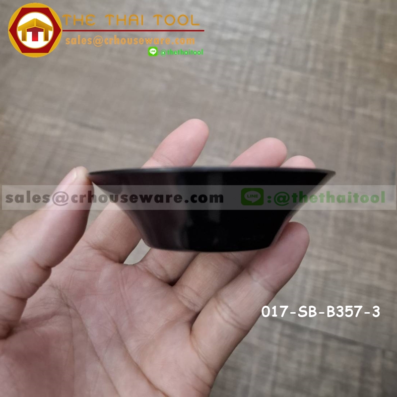 ถ้วยน้ำจิ้มปากบานทรงเกาหลี 3 นิ้ว