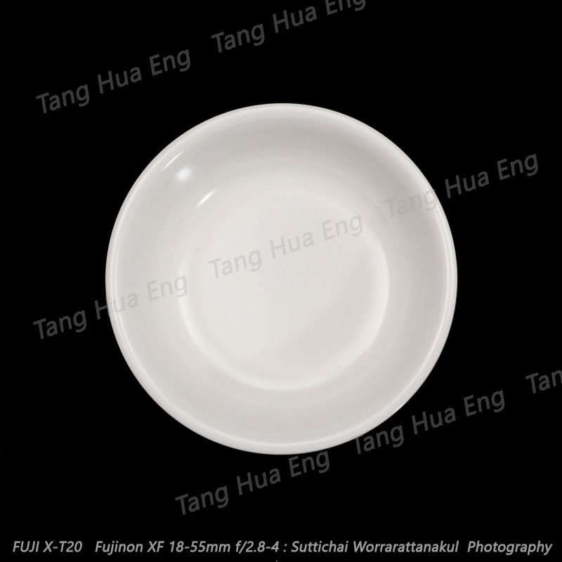 ถ้วยน้ำจิ้ม 945-3 ขนาด 3 นิ้ว ตรายูนิก้า สีครีมขาว ( ทรงทาซาบ้า )/สีฟ้า