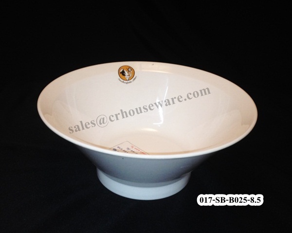 ชามก๋วยเตี๋ยวทรงสูงยกขอบ 8.5" 017-SB-B025-8.5