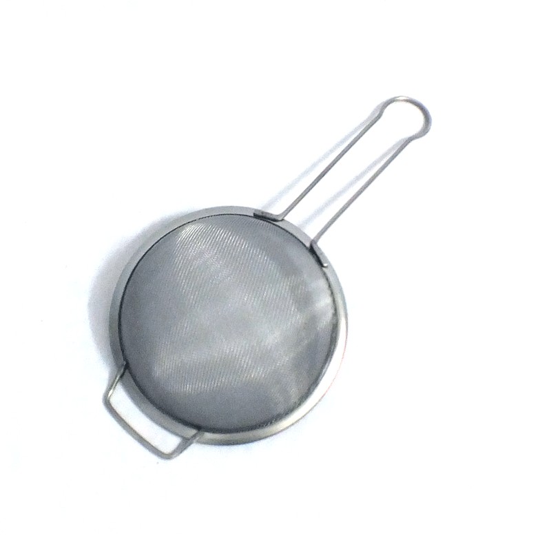 กระชอนลึกสเตนเลส 16 ซม. ด้ามสเตนเลส