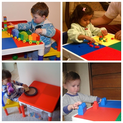 โต๊ะต่อเลโก้ 2in1 Construction Table Set (พร้อมส่ง)