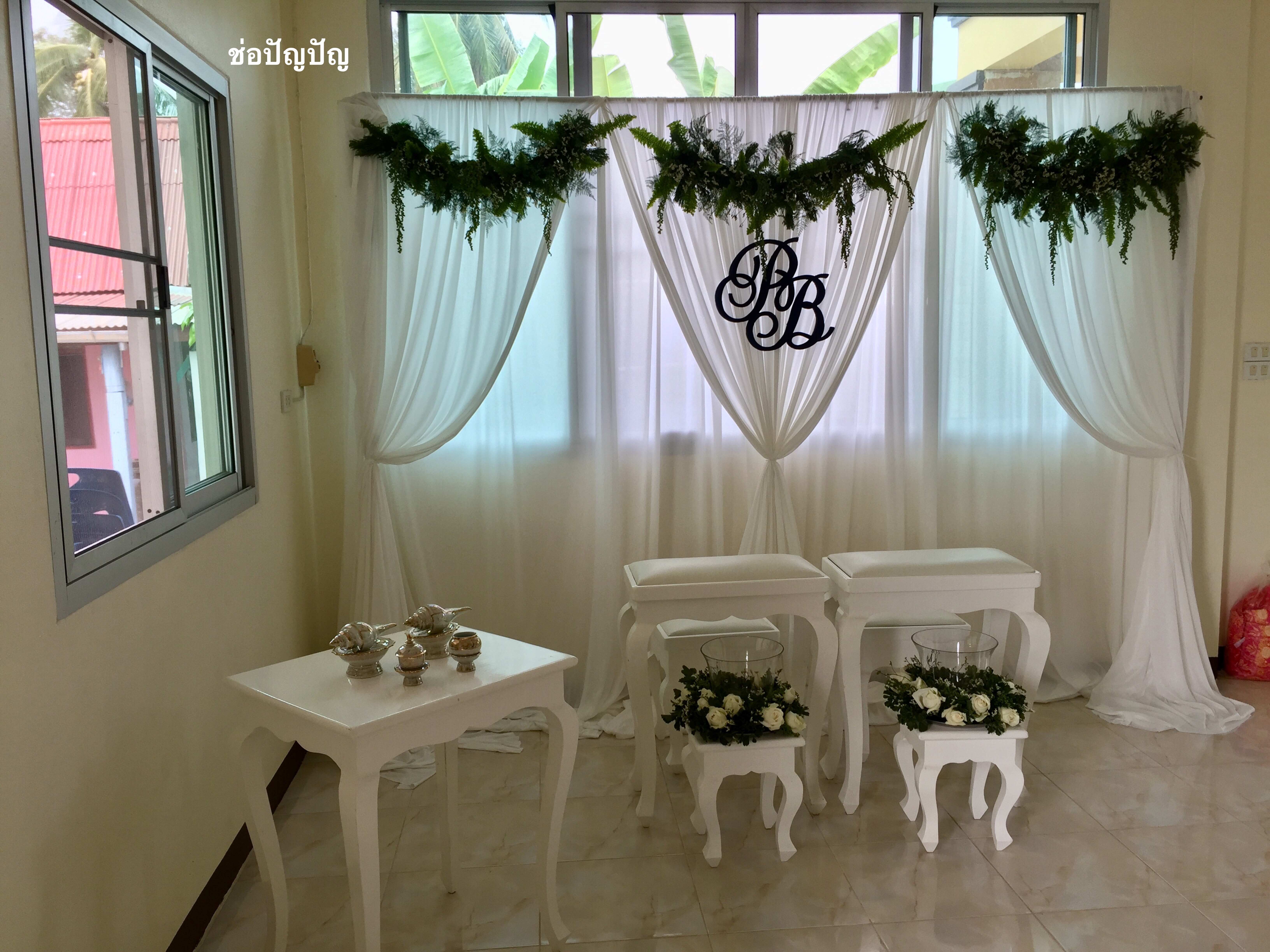 Backdropหลั่งน้ำสังข์ราคาประหยัด 24กพ61 (อ.บางปะหัน จ.อยุธยา)