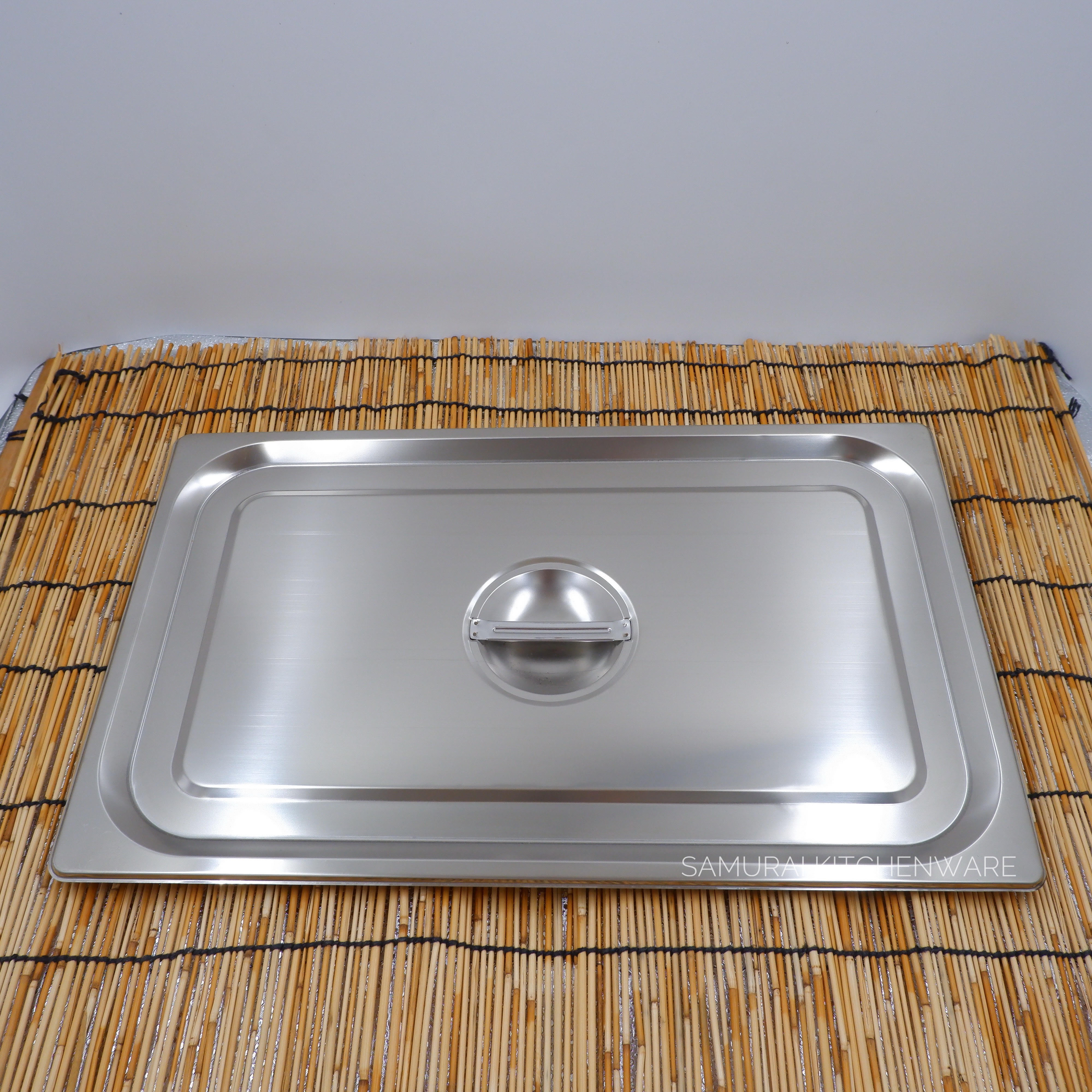 ฝาปิด ถาดสแตนเลส SS-201 1/1 (53x32.5 cm)