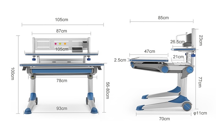 โต๊ะหนังสือเด็ก พร้อมชุดเก้าอี้ เพื่อสุขภาพ (Good for health) รหัส SMT2