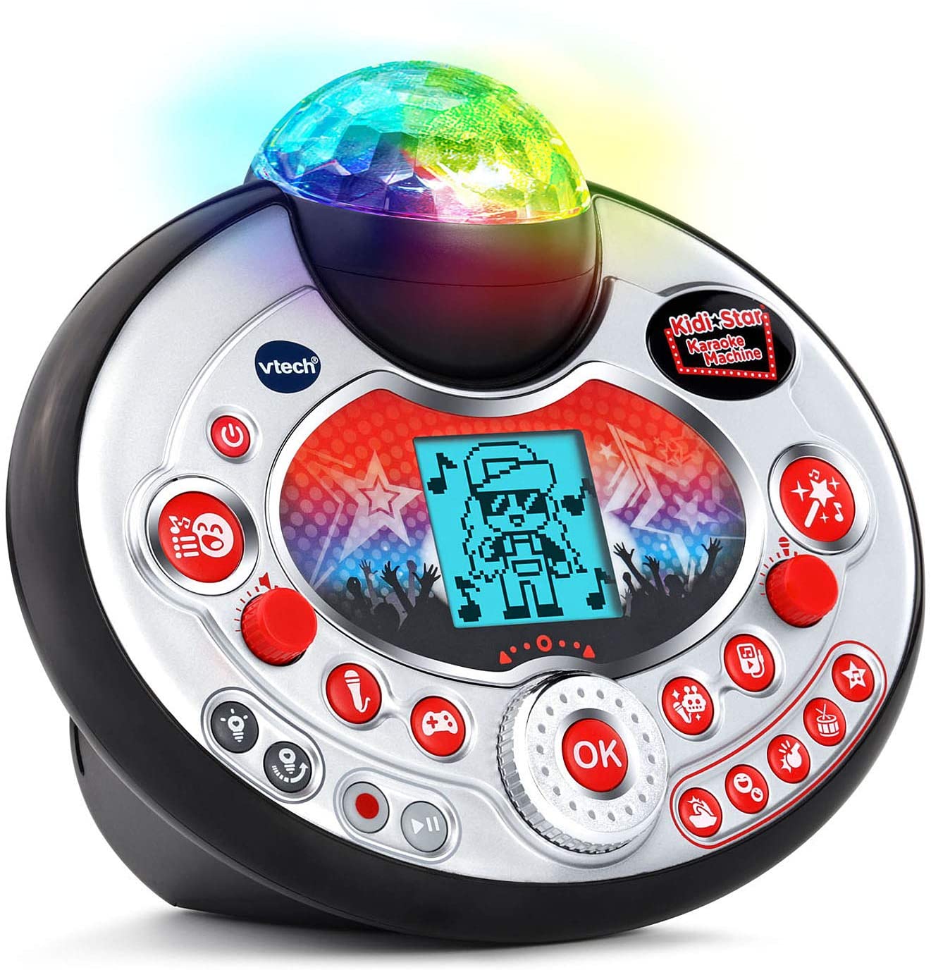 VTech Kidi Star Karaoke Machine, Black