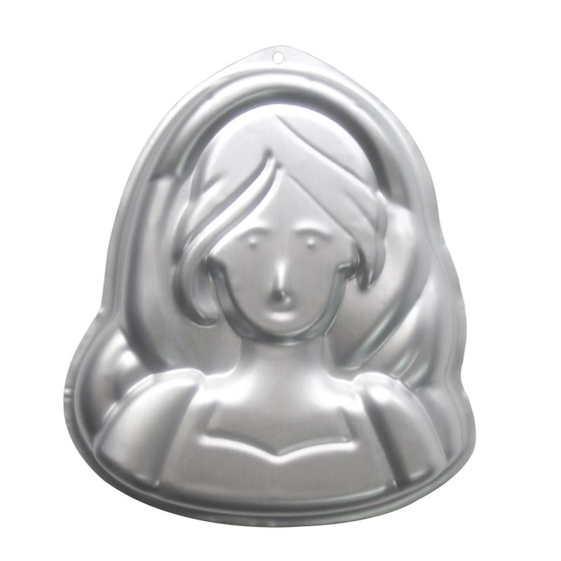 พิมพ์เค้กอลูมิเนียม รูปเจ้าหญิง TC1185