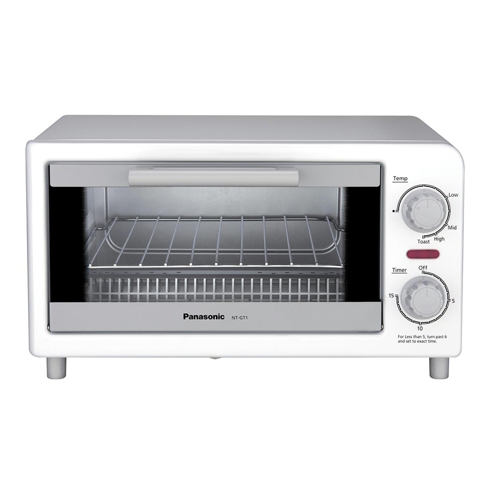 Panasonic เตาอบไฟฟ้า 1200วัตต์ ขนาด 9 ลิตร รุ่น NT-GT1W - White สีขาว