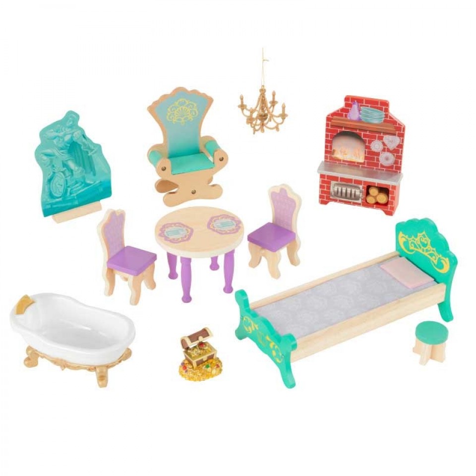 บ้านตุ๊กตา Disney Princes Ariel Land to Sea Castle Doll