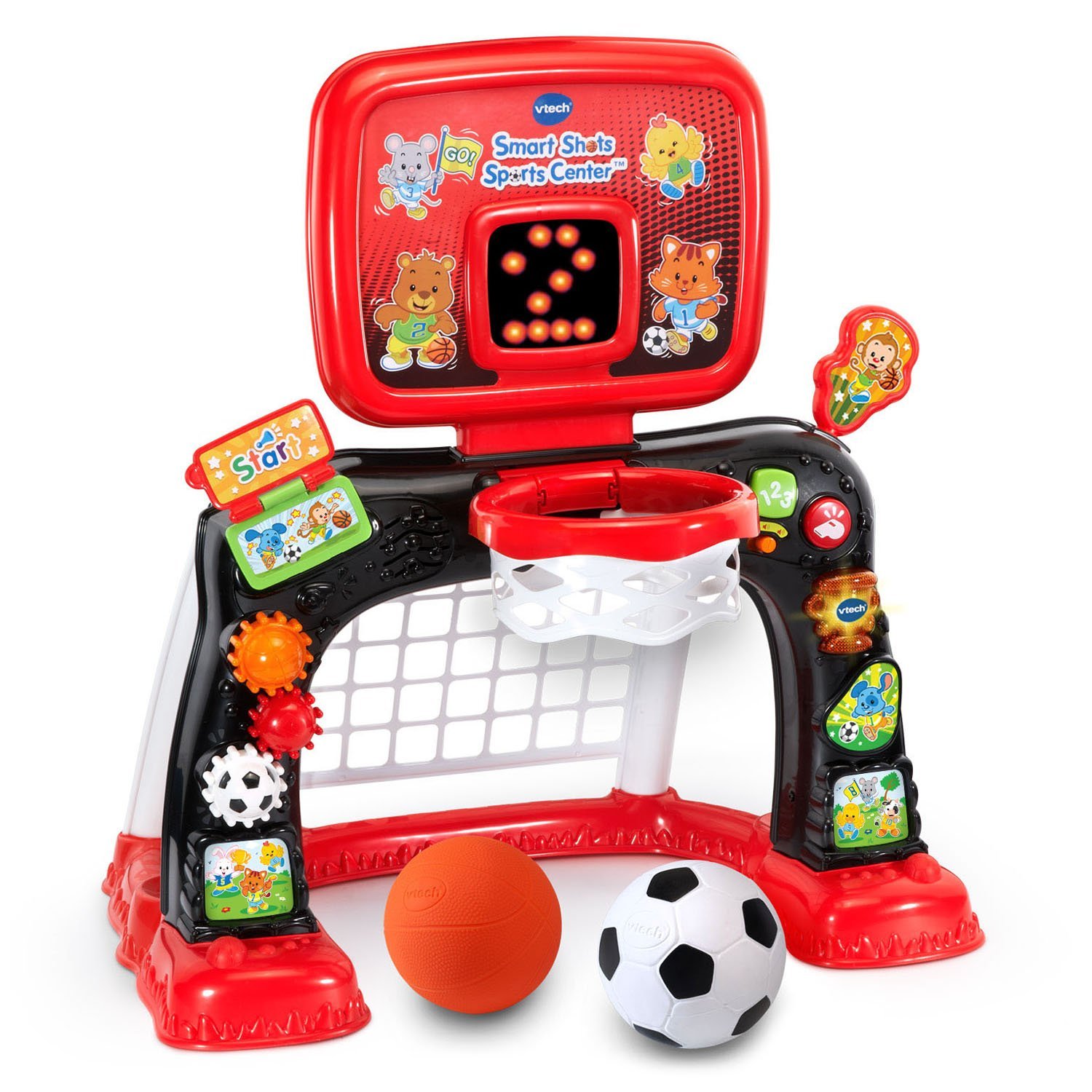 แป้นบาสและประตูบอล VTech Smart Shots Sports Center