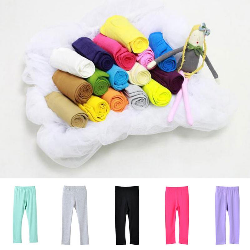 F-เลกกิ้งเด็ก สีพื้น