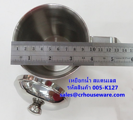 เหยือกนน้ำสแตนเลส รหัสสินค้า 005-K127