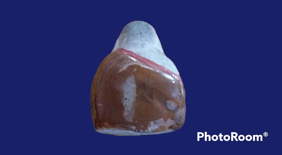 พระสังกัจจายน์ กระเบื้องเคลือบ