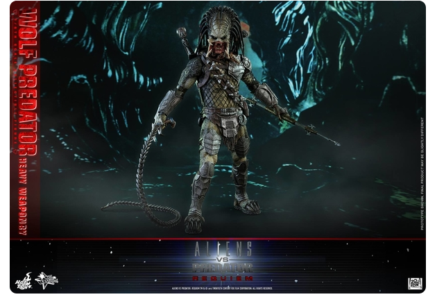 HOTTOYS - AVP-R - Wolf Predator (Heavy Weaponry Version)