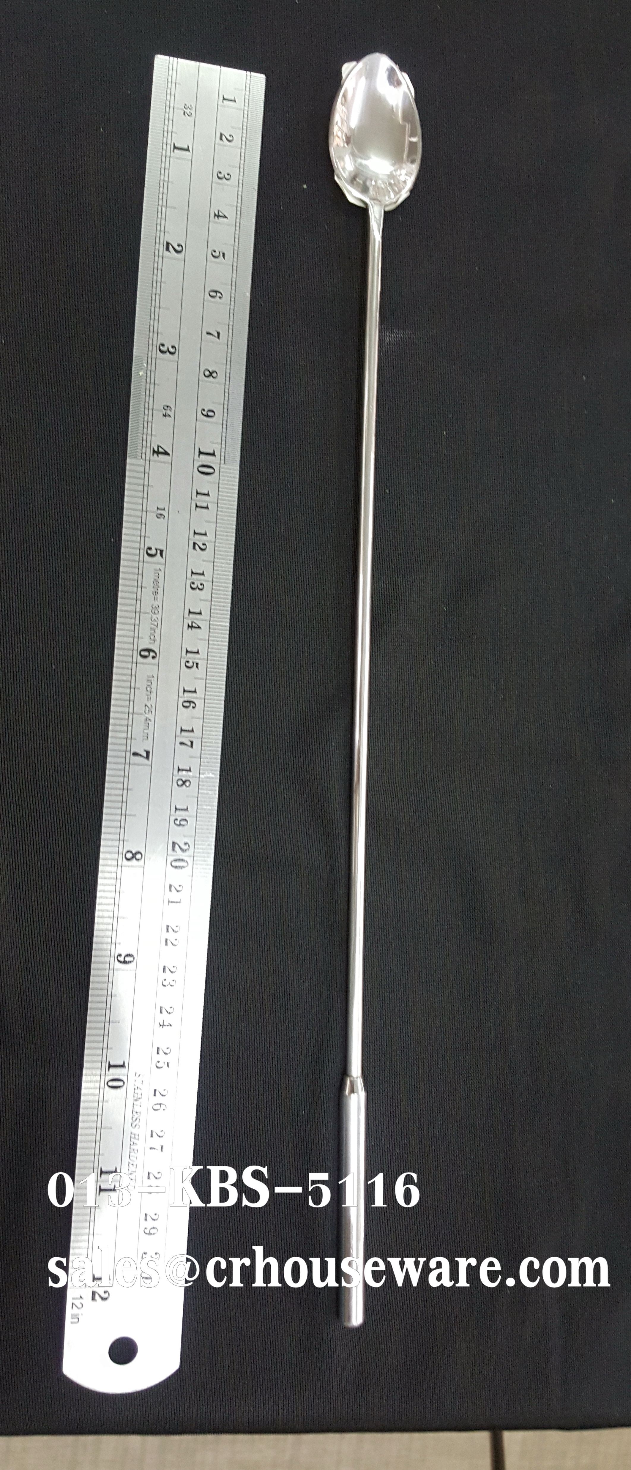 ช้อนบาร์ยาว Deluxe Bar Spoons ยาว 12นิ้ว 013-KBS-5116