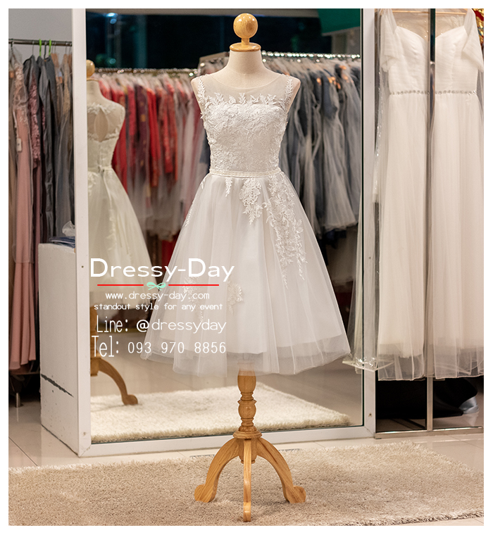 รหัส ชุดราตรีสั้น :BB146 มีชุดราตรีสวย สีขาว สั้น เหมาะใส่งานหมั้น งานเช้า หรู พร้อมส่งเยอะสุดในไทย เนื้อผ้าพรีเมี่ยม คัตติ้งเนี๊ยบๆ