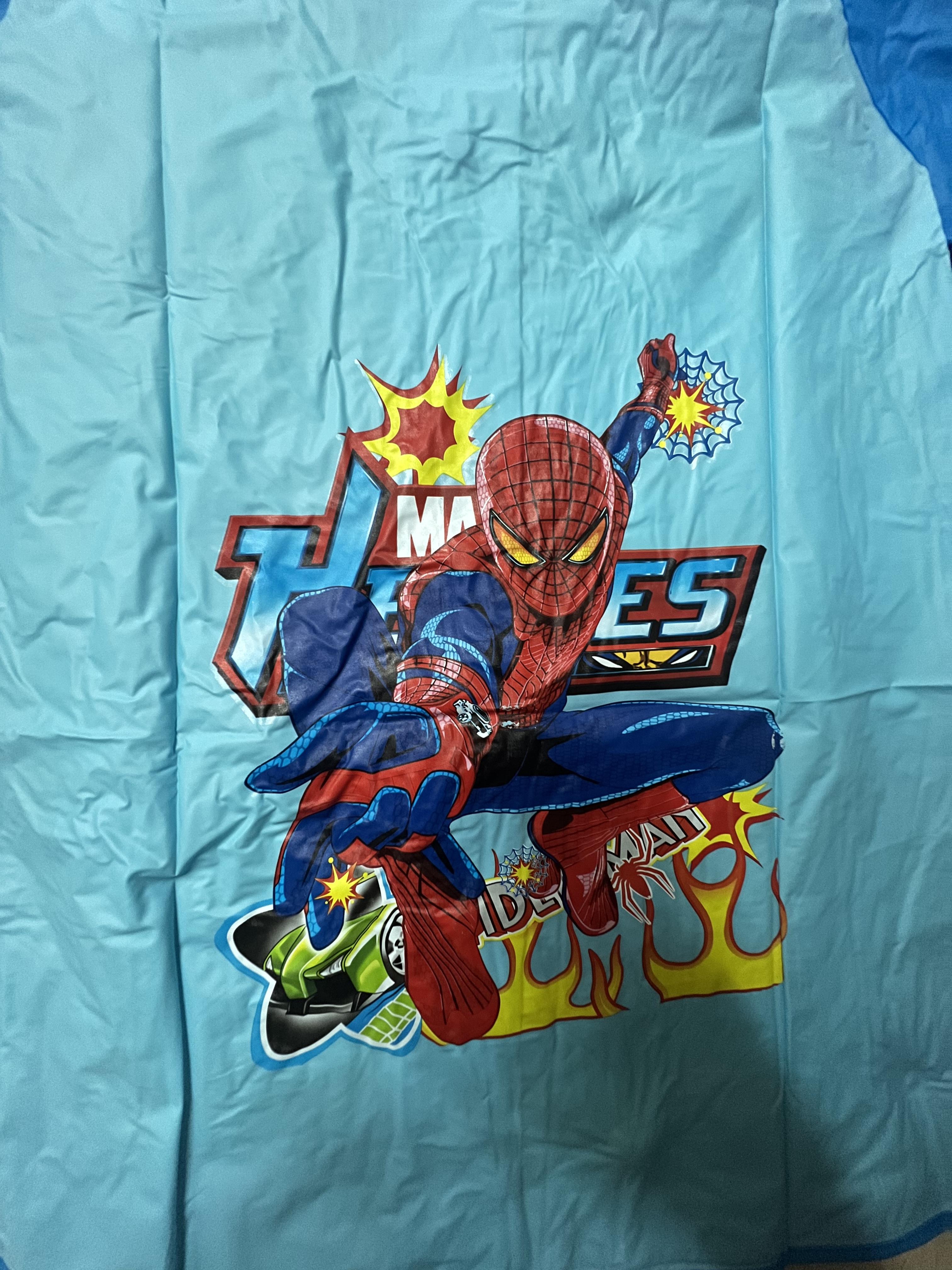 เสื้อกันฝน ชุดกันฝน เด็ก ลายสไปเดอร์แมน