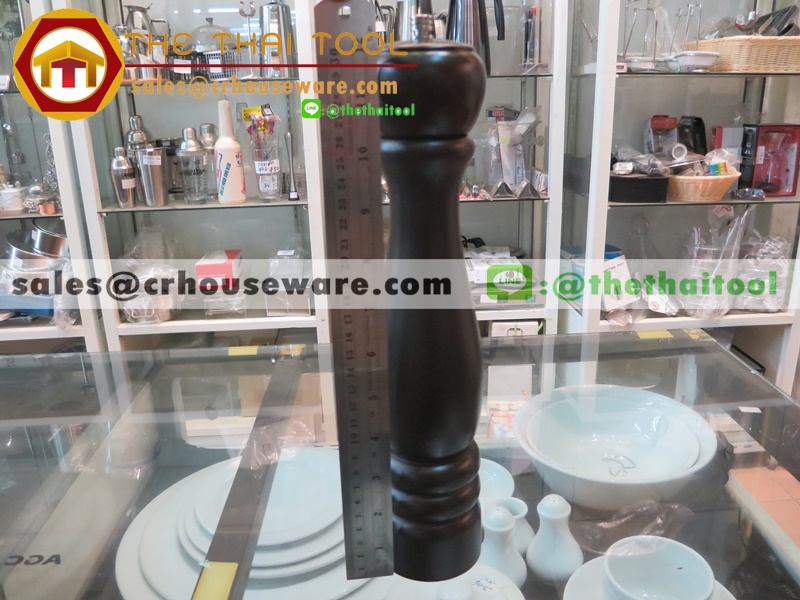 ที่บดพริกไทย 12 นิ้ว แบบไม้ wood pepper mills 005-JP-PM2112