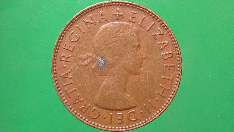 เหรียญ เงินตรา ประเทศ ออสเตรเลีย Penny 1954